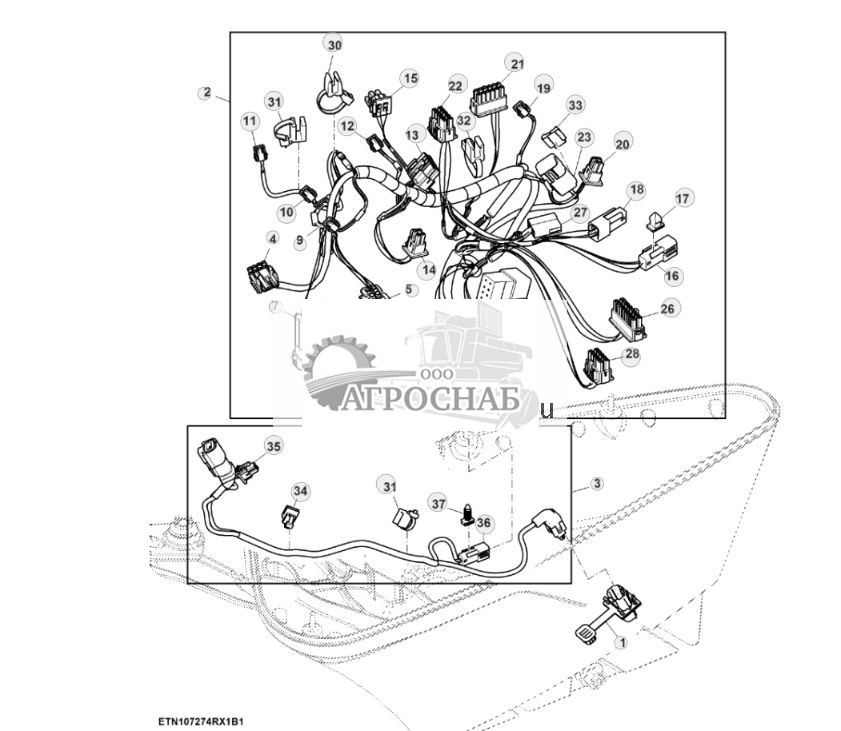 Жгут проводов, подлокотник - ST771970 299.jpg